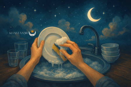 تعبیر خواب ظرف شستن