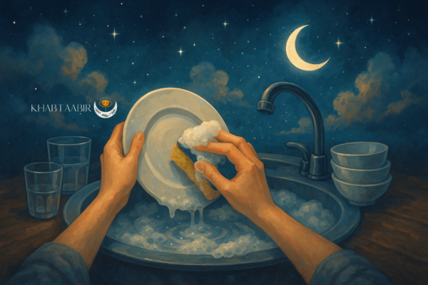 تعبیر خواب ظرف شستن