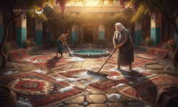 تعبیر خواب شستن فرش